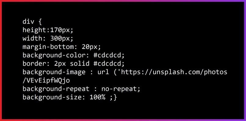 Put a ‘:’ then copy the image you want with URL value and put the link on the background-image.